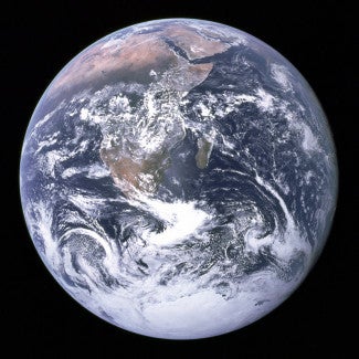 Planet Earth as seen from space