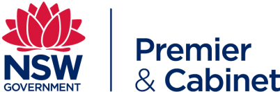 NSW government department of premier and cabinet logo